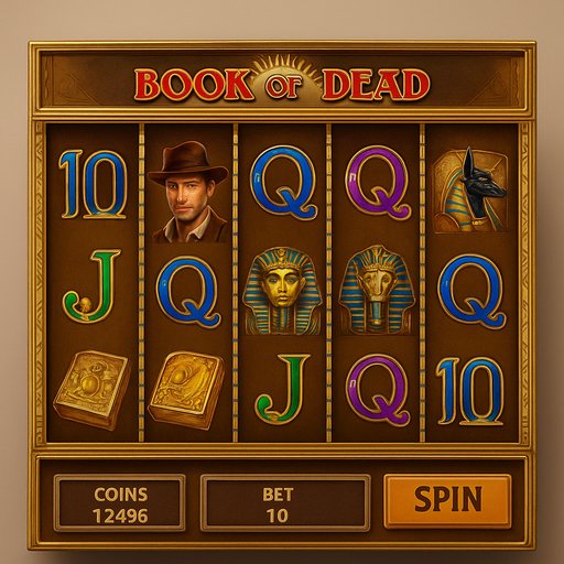 GK444 বুক অফ ডেড টেমপ্লেট স্লট
